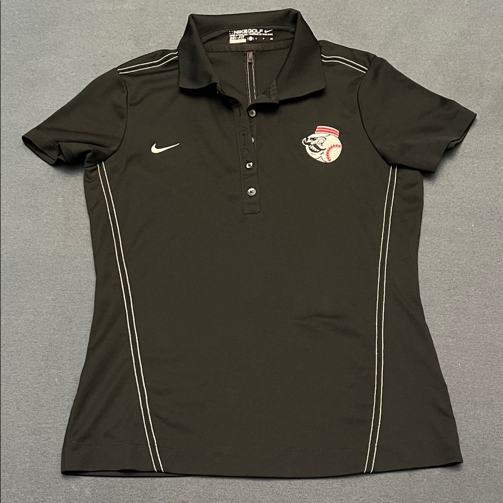 Cincinnati Reds Nike Golf Dri Fit polo